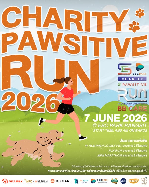 Charity Pawsitive Run 2026